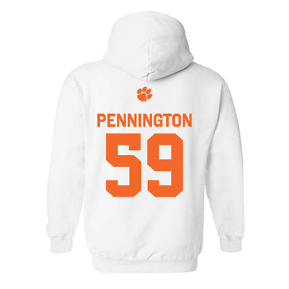 Clemson - NCAA Football : Dietrick Pennington - Classic Shersey Hooded Sweatshirt-1