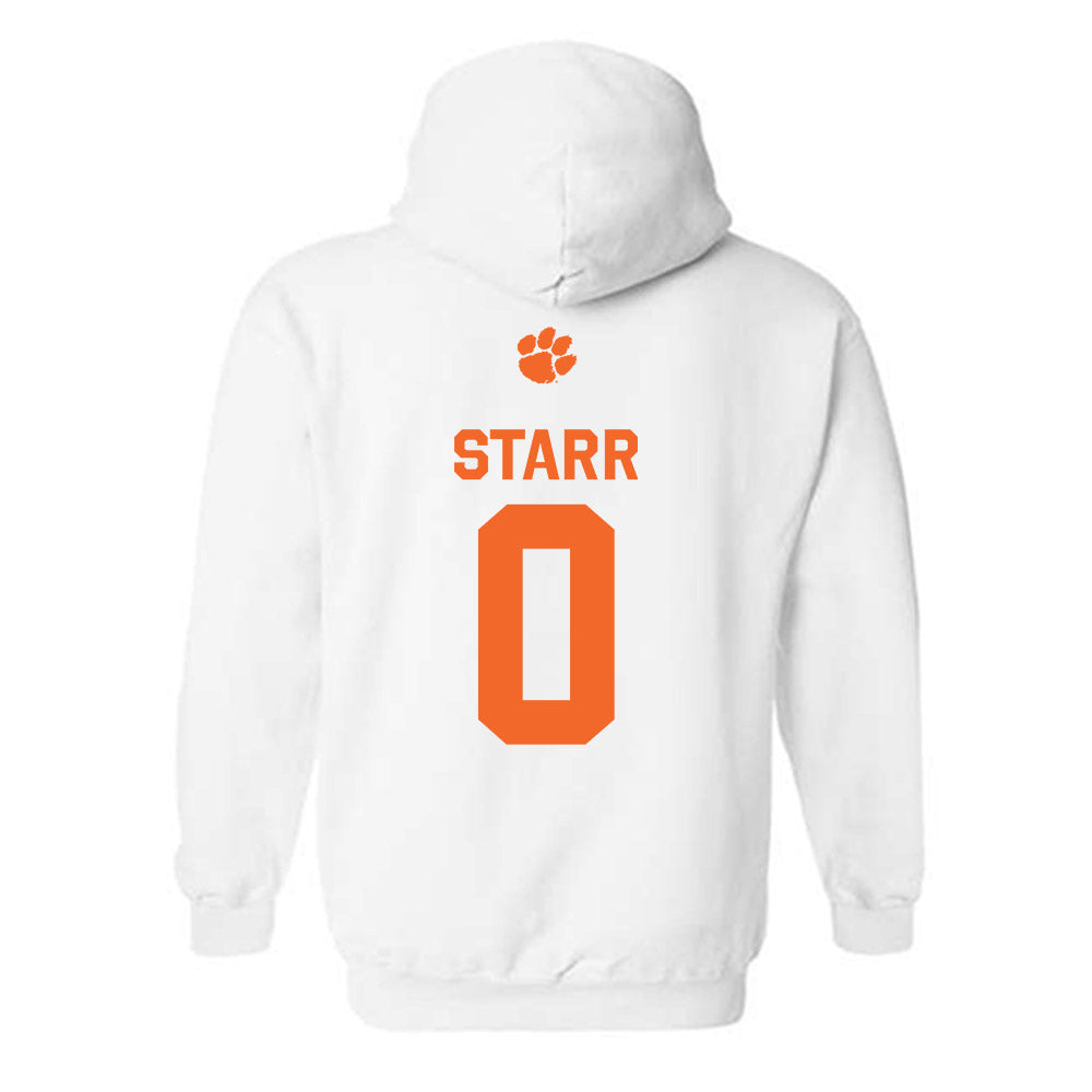 Clemson - NCAA Football : Donovan Starr - Classic Shersey Hooded Sweatshirt-1