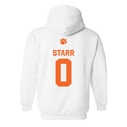 Clemson - NCAA Football : Donovan Starr - Classic Shersey Hooded Sweatshirt-1