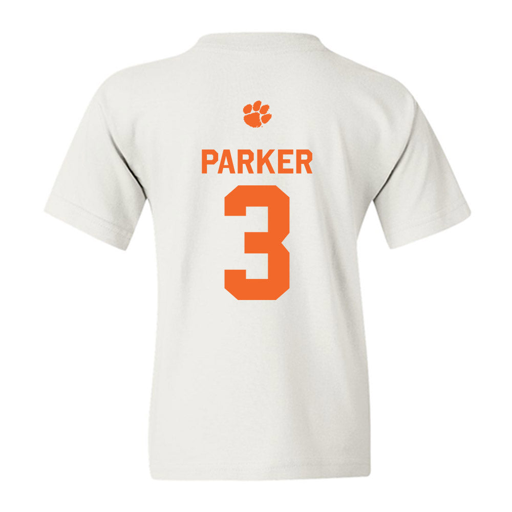 Clemson - NCAA Football : T.J. Parker - Classic Shersey Youth T-Shirt-1
