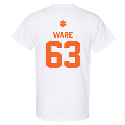Clemson - NCAA Football : Easton Ware - Classic Shersey T-Shirt-1