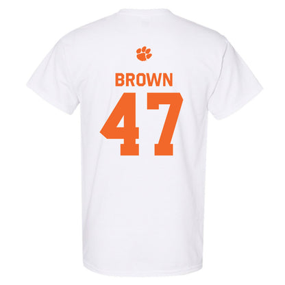 Clemson - NCAA Football : Sammy Brown - Classic Shersey T-Shirt-1
