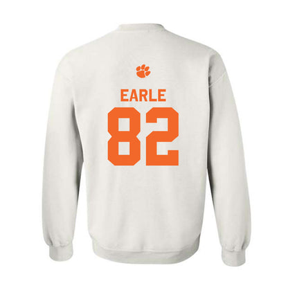 Clemson - NCAA Football : Sam Earle - Classic Shersey Crewneck Sweatshirt-1