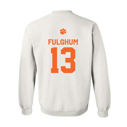 Clemson - NCAA Football : Parker Fulghum - Classic Shersey Crewneck Sweatshirt-1