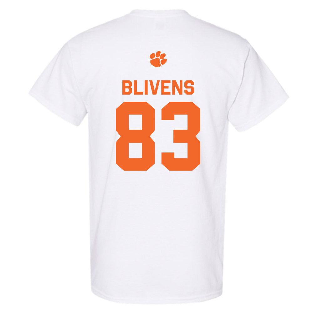 Clemson - NCAA Football : Cam Blivens - Classic Shersey T-Shirt-1