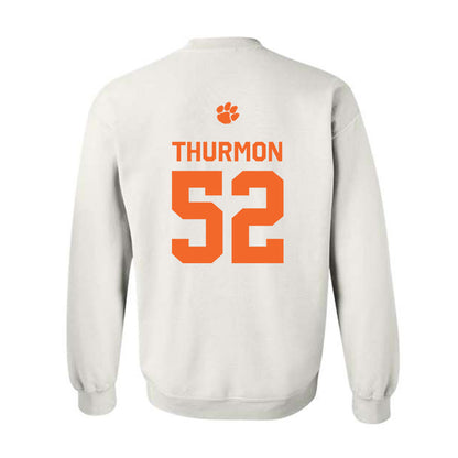 Clemson - NCAA Football : Elyjah Thurmon - Classic Shersey Crewneck Sweatshirt-1