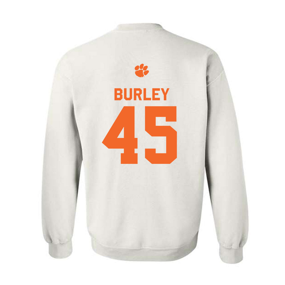 Clemson - NCAA Football : Vic Burley - Classic Shersey Crewneck Sweatshirt-1