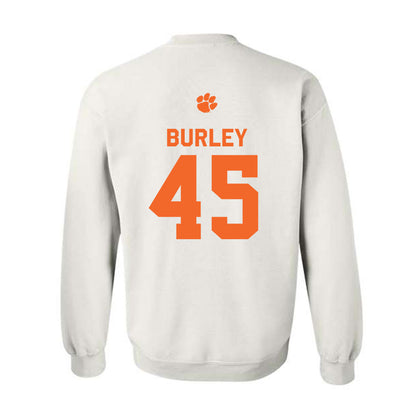 Clemson - NCAA Football : Vic Burley - Classic Shersey Crewneck Sweatshirt-1