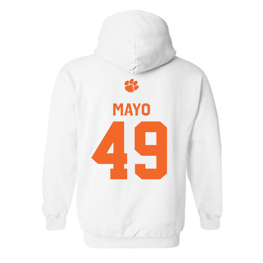 Clemson - NCAA Football : Darien Mayo - Classic Shersey Hooded Sweatshirt-1