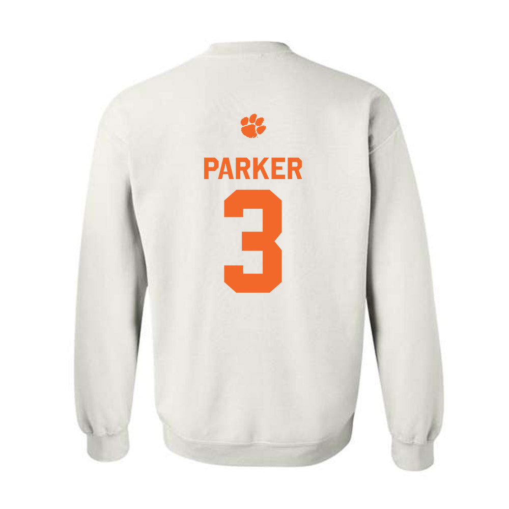 Clemson - NCAA Football : T.J. Parker - Classic Shersey Crewneck Sweatshirt-1