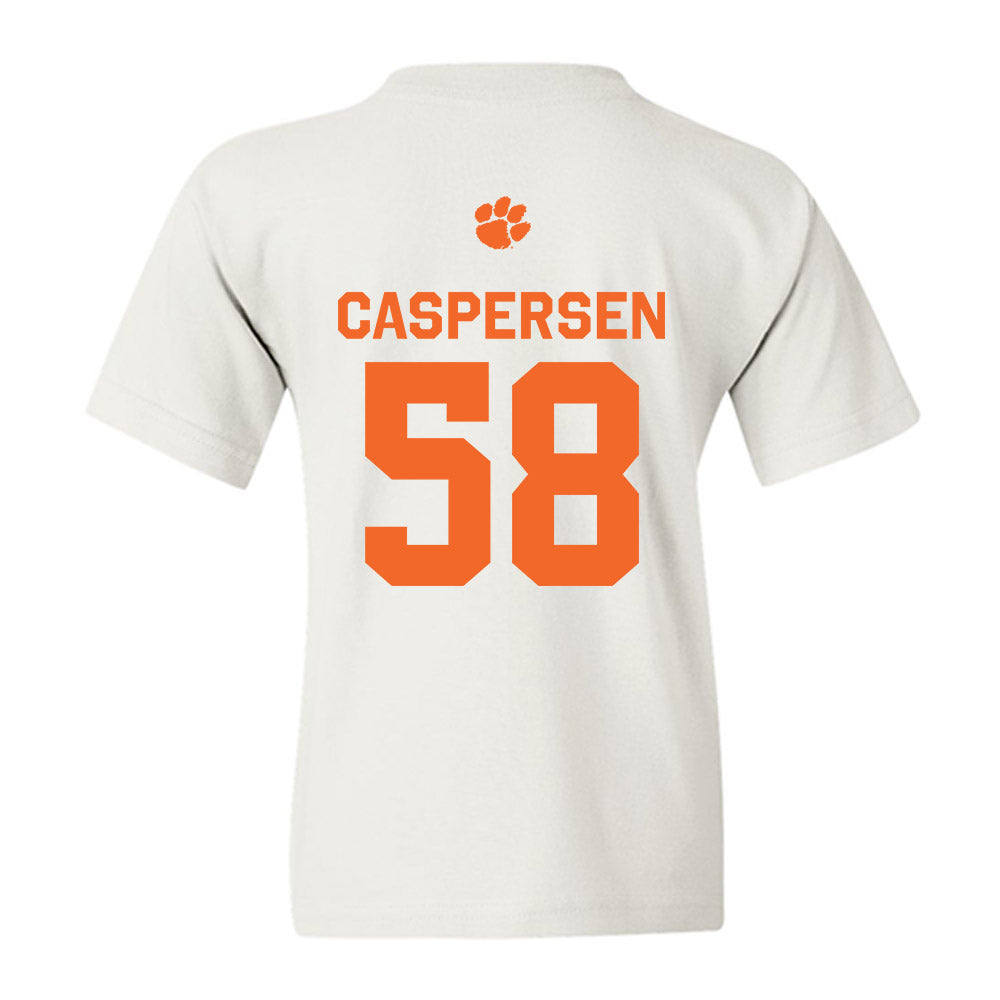 Clemson - NCAA Football : Holden Caspersen - Classic Shersey Youth T-Shirt-1