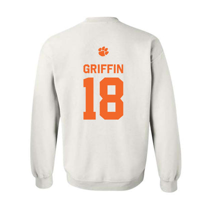 Clemson - NCAA Football : Kylon Griffin - Classic Shersey Crewneck Sweatshirt-1