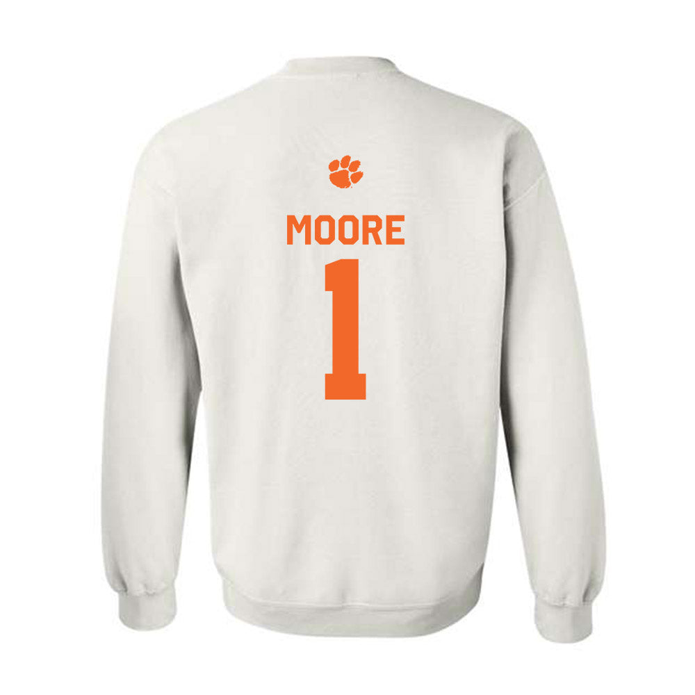 Clemson - NCAA Football : T.J. Moore - Classic Shersey Crewneck Sweatshirt-1