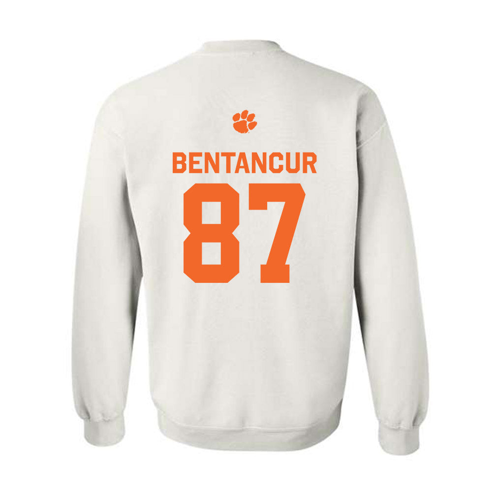 Clemson - NCAA Football : Christian Bentancur - Classic Shersey Crewneck Sweatshirt-1