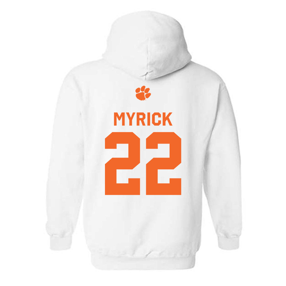 Clemson - NCAA Football : Corey Myrick - Classic Shersey Hooded Sweatshirt-1
