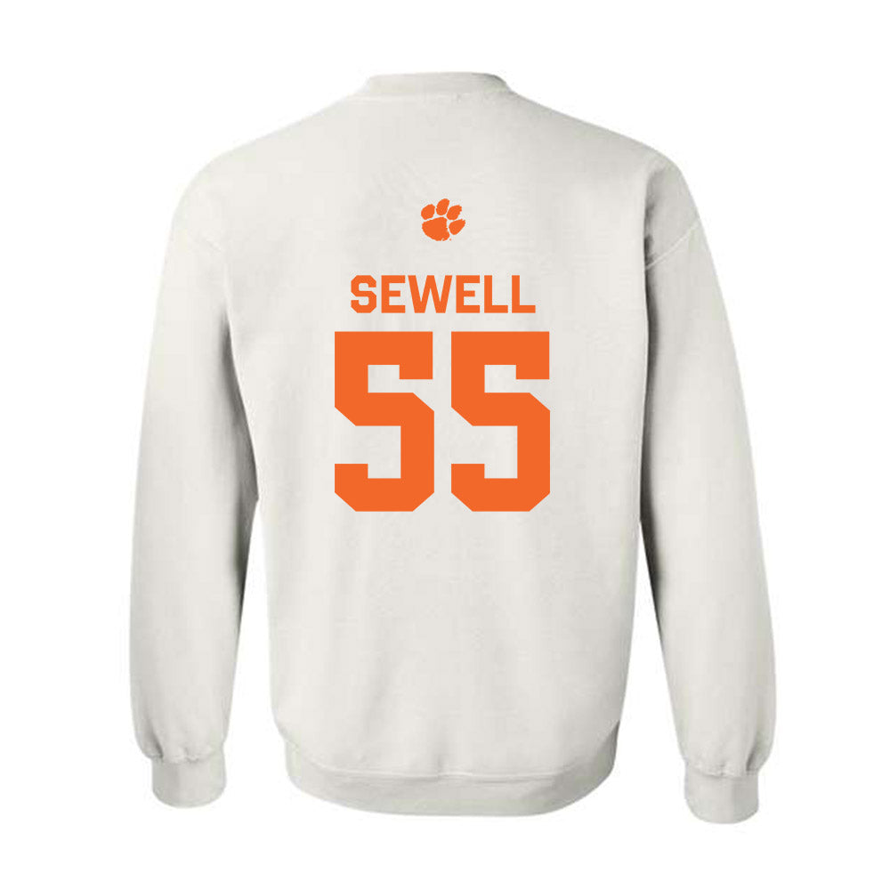 Clemson - NCAA Football : Harris Sewell - Classic Shersey Crewneck Sweatshirt-1