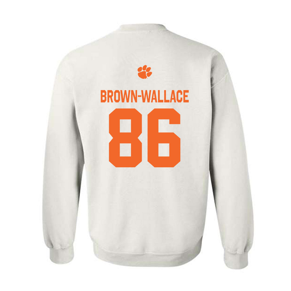 Clemson - NCAA Football : Jaylen Brown-Wallace - Classic Shersey Crewneck Sweatshirt-1