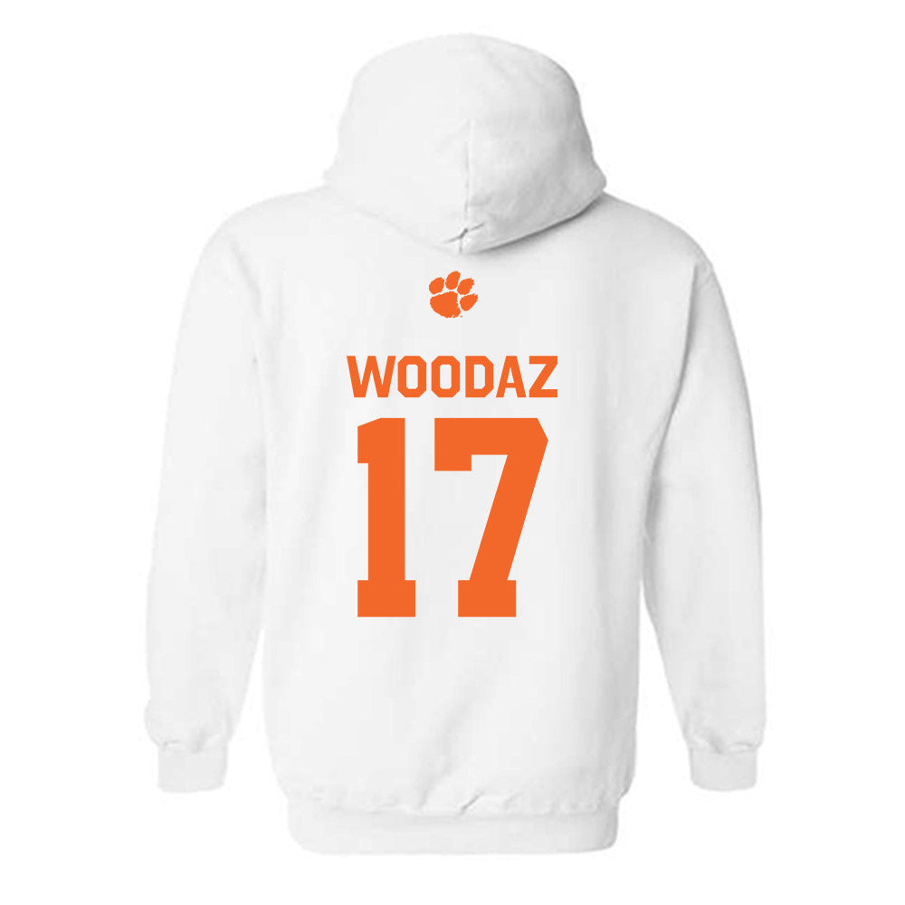 Clemson - NCAA Football : Wade Woodaz - Classic Shersey Hooded Sweatshirt-1