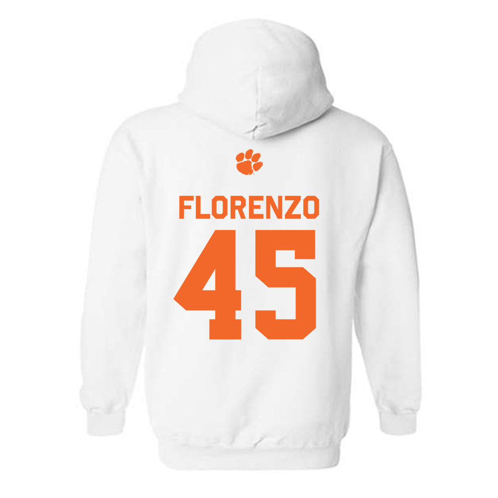 Clemson - NCAA Football : Philip Florenzo - Classic Shersey Hooded Sweatshirt-1