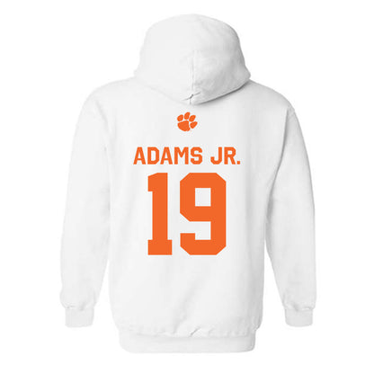 Clemson - NCAA Football : Keith Adams Jr. - Classic Shersey Hooded Sweatshirt-1
