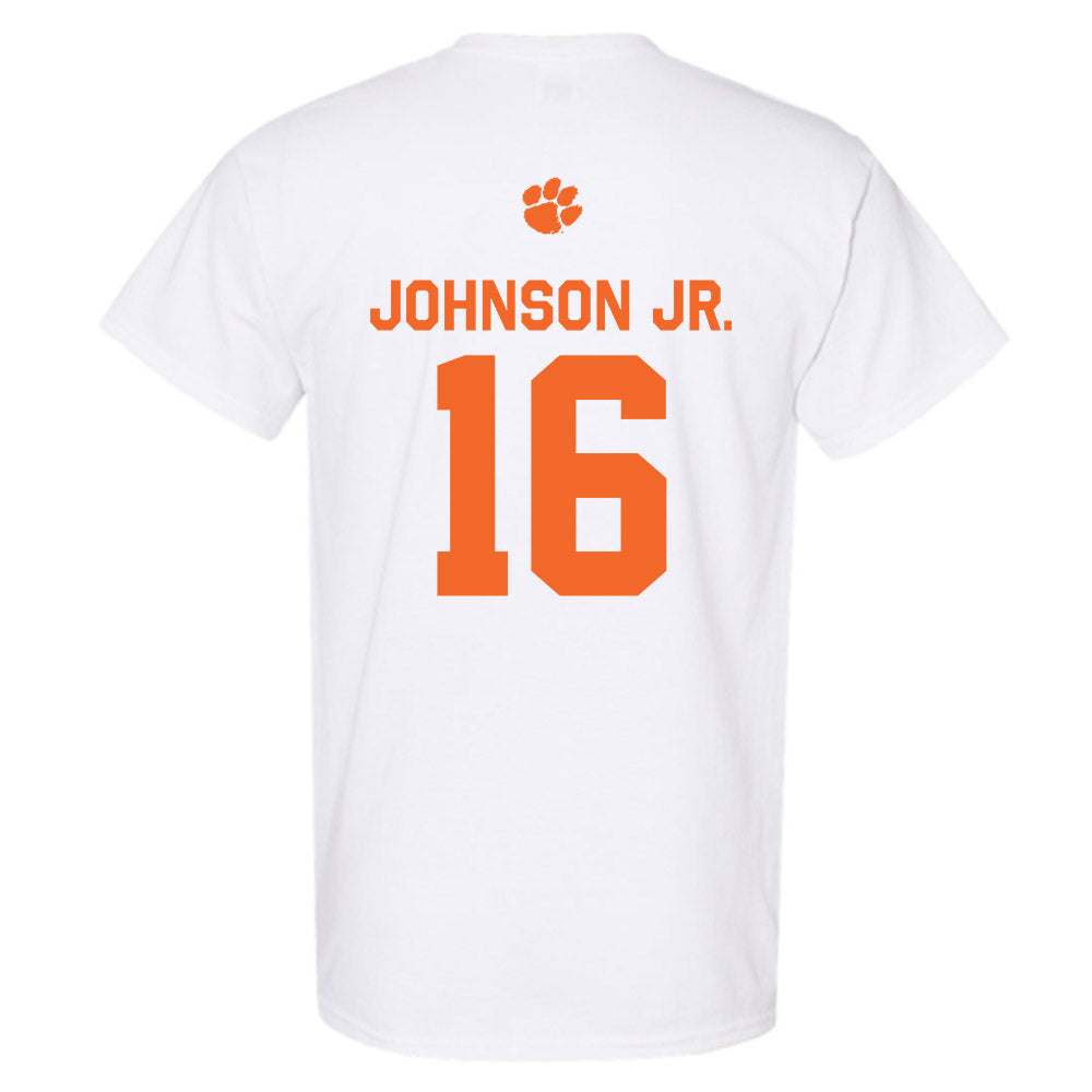 Clemson - NCAA Football : Chris Johnson Jr. - Classic Shersey T-Shirt-1