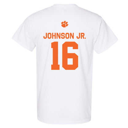 Clemson - NCAA Football : Chris Johnson Jr. - Classic Shersey T-Shirt-1
