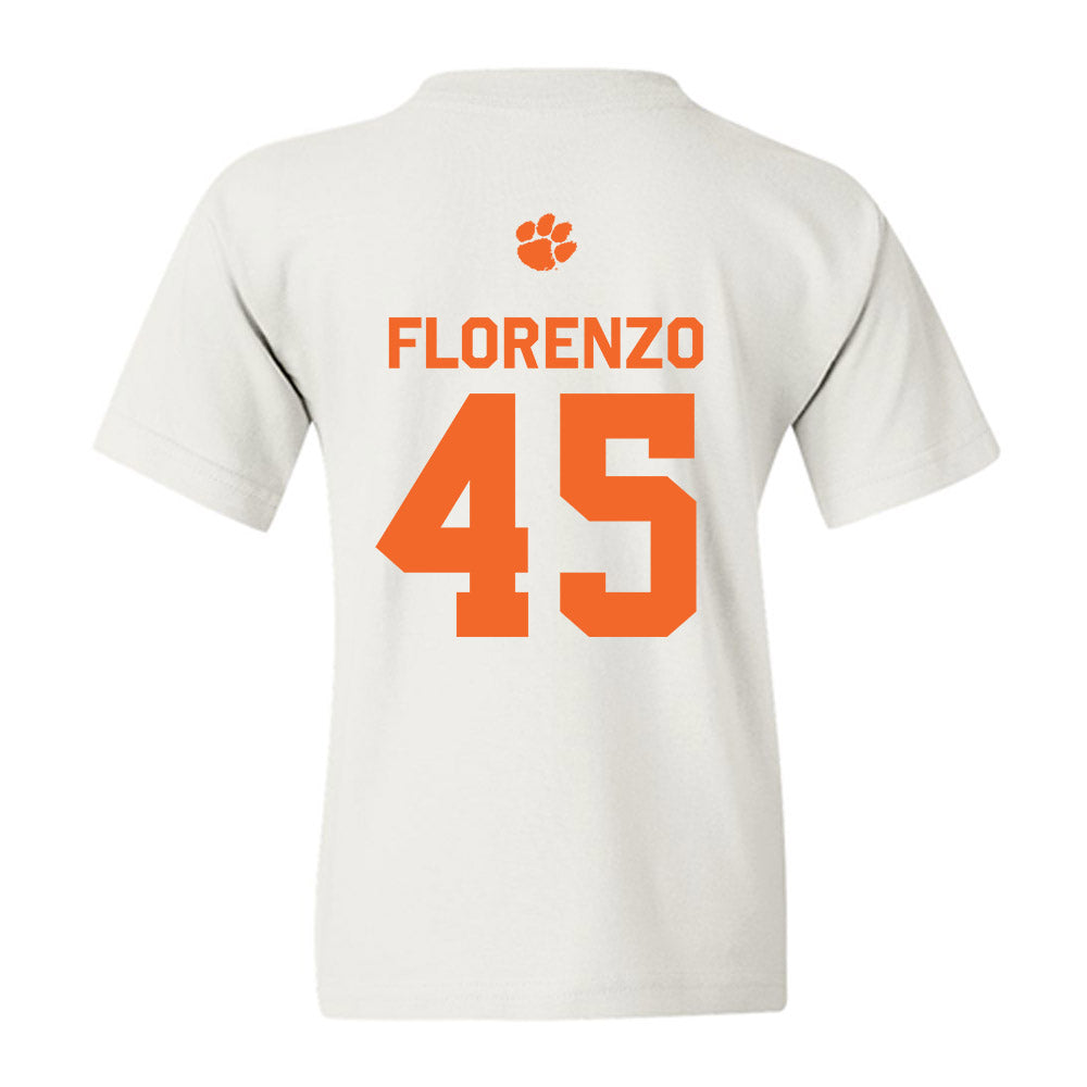 Clemson - NCAA Football : Philip Florenzo - Classic Shersey Youth T-Shirt-1