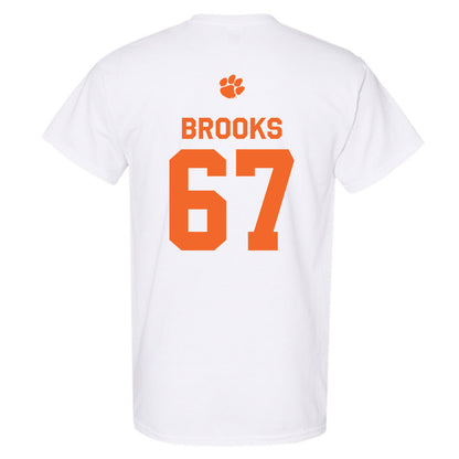 Clemson - NCAA Football : Nathan Brooks - Classic Shersey T-Shirt-1