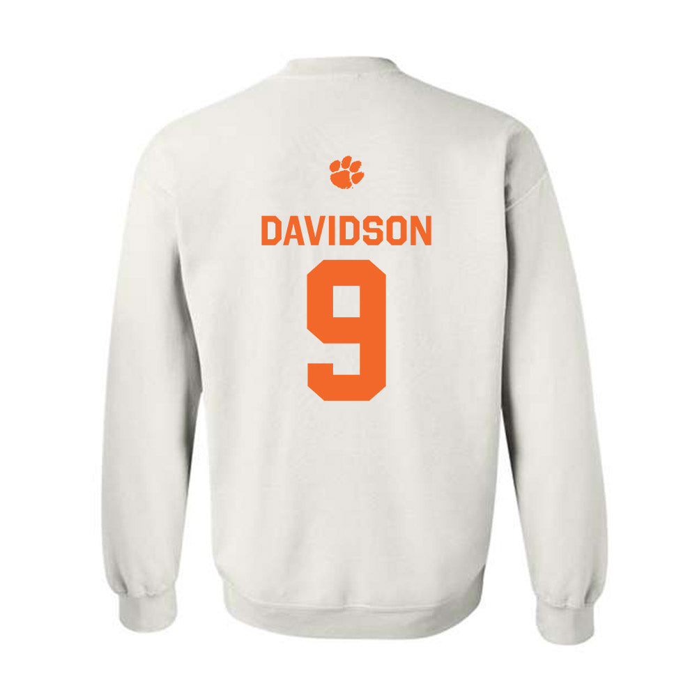 Clemson - NCAA Football : Gideon Davidson - Classic Shersey Crewneck Sweatshirt-1