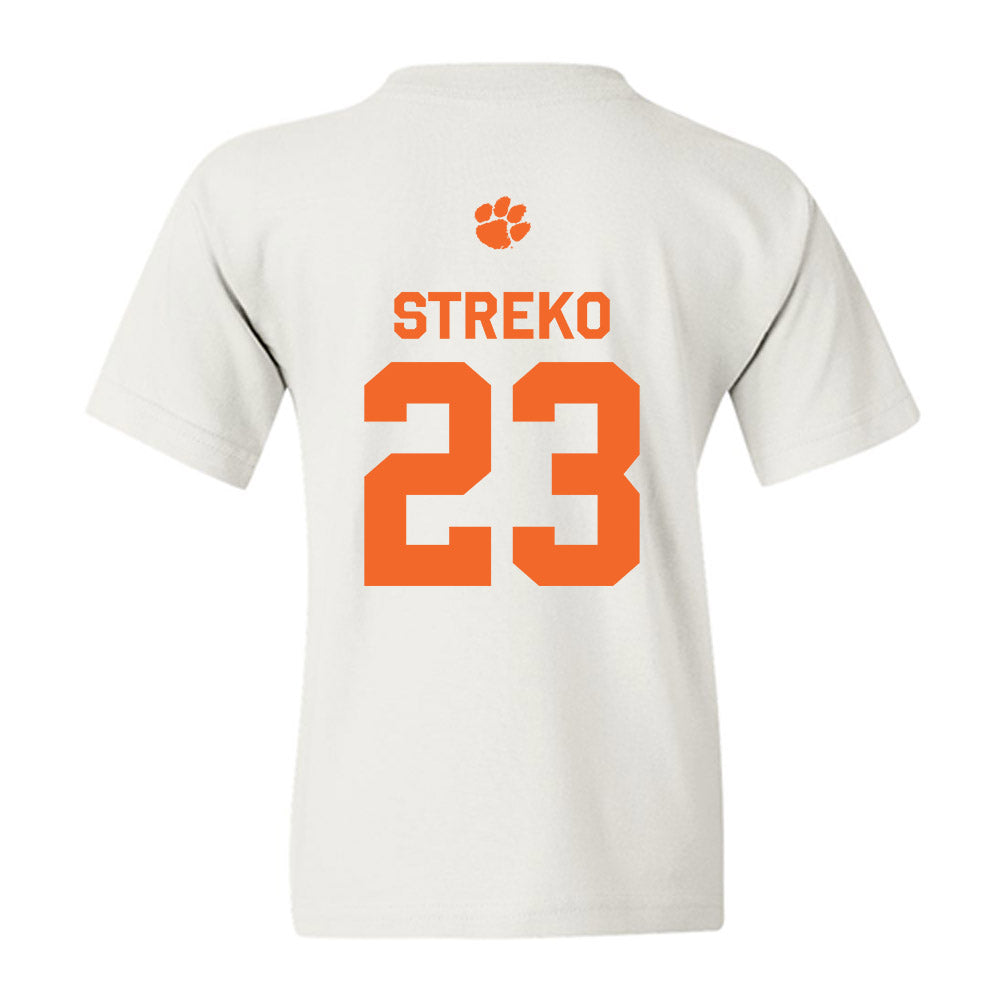 Clemson - NCAA Football : Peyton Streko - Classic Shersey Youth T-Shirt-1