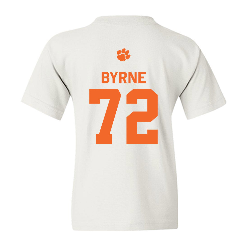 Clemson - NCAA Football : Rowan Byrne - Classic Shersey Youth T-Shirt-1