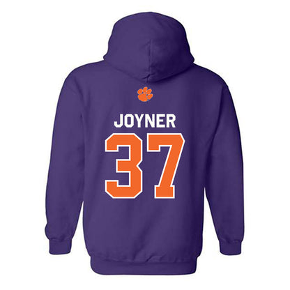 Clemson - NCAA Football : Davion Joyner - Classic Shersey Hooded Sweatshirt-1