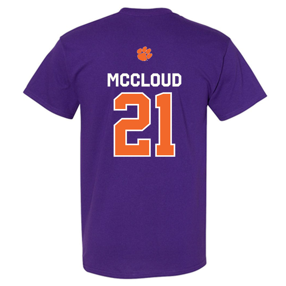 Clemson - NCAA Football : Kobe McCloud - Classic Shersey T-Shirt-1