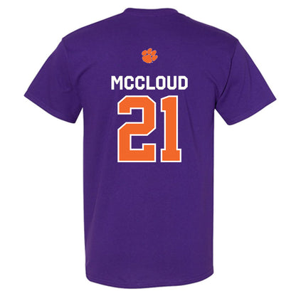 Clemson - NCAA Football : Kobe McCloud - Classic Shersey T-Shirt-1