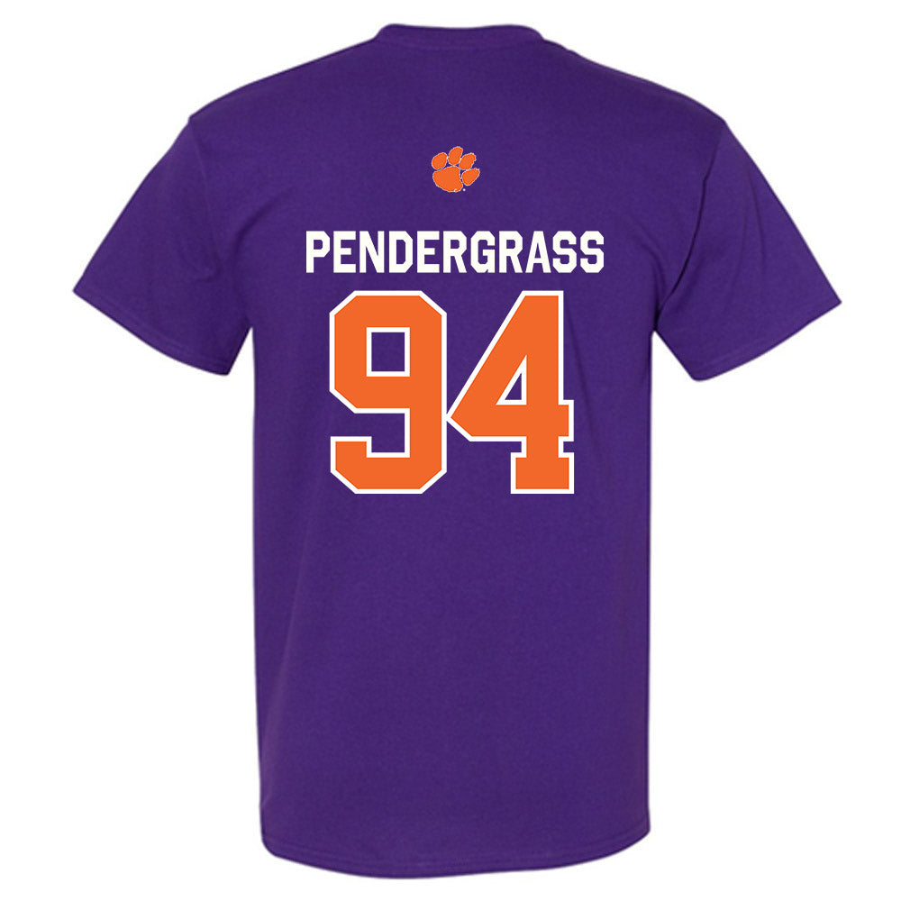 Clemson - NCAA Football : Chapman Pendergrass - Classic Shersey T-Shirt-1