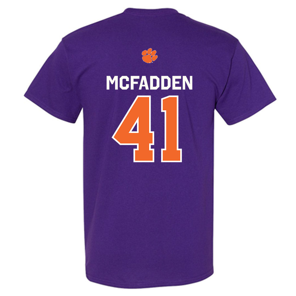 Clemson - NCAA Football : Connor McFadden - Classic Shersey T-Shirt-1