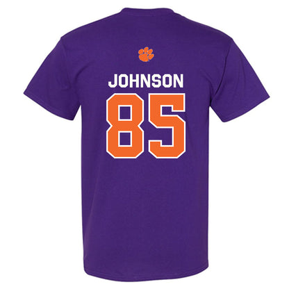 Clemson - NCAA Football : Charlie Johnson - Classic Shersey T-Shirt-1