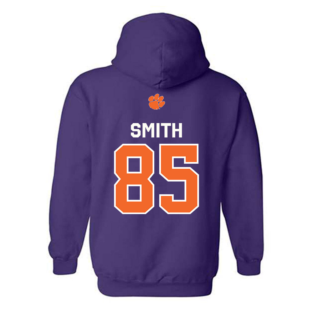 Clemson - NCAA Football : Jackson Smith - Classic Shersey Hooded Sweatshirt-1