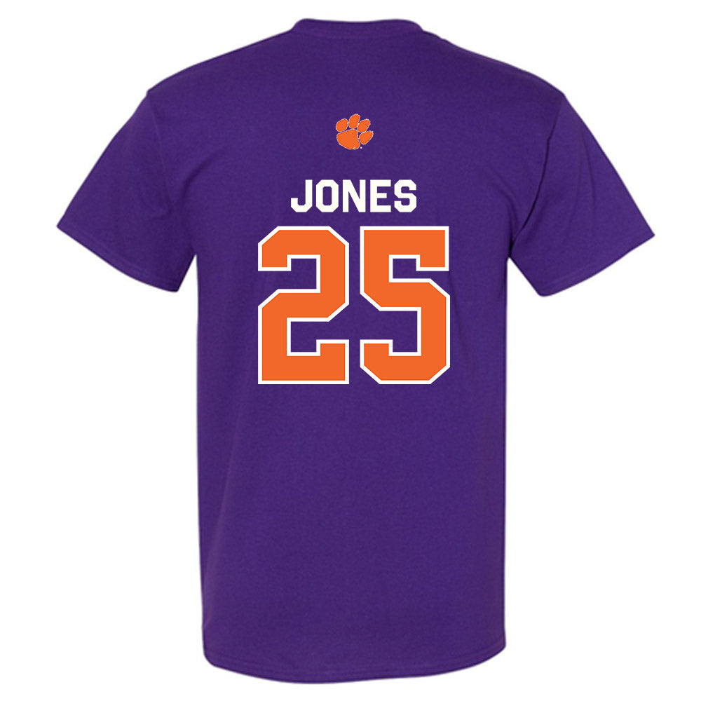 Clemson - NCAA Football : Ricardo Jones - Classic Shersey T-Shirt-1