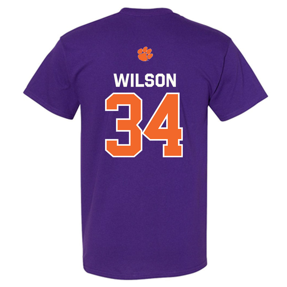 Clemson - NCAA Football : Max Wilson - Classic Shersey T-Shirt-1