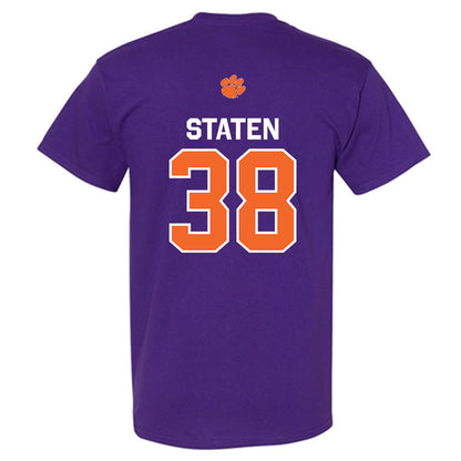 Clemson - NCAA Football : Dominic Staten - Classic Shersey T-Shirt-1