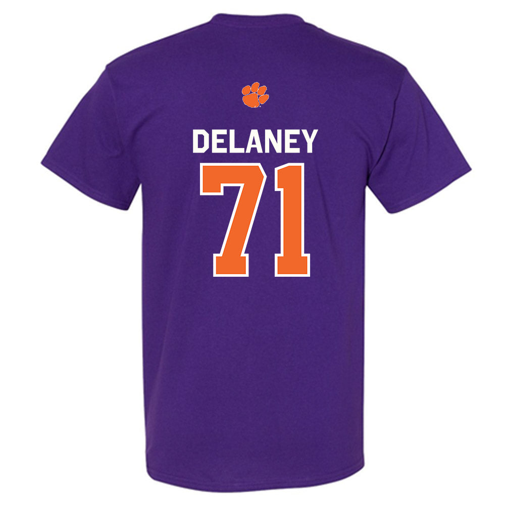 Clemson - NCAA Football : Leo Delaney - Classic Shersey T-Shirt-1