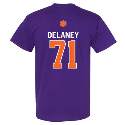 Clemson - NCAA Football : Leo Delaney - Classic Shersey T-Shirt-1