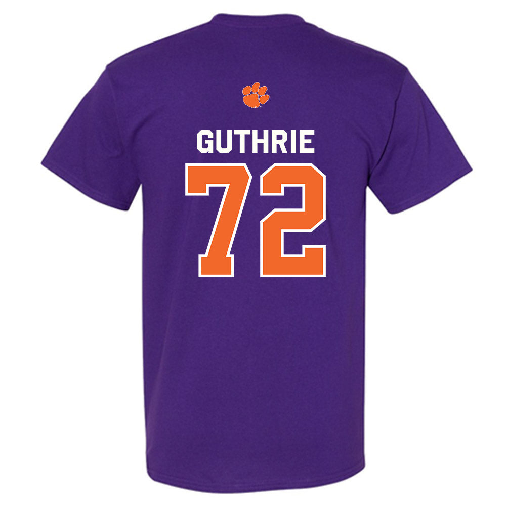Clemson - NCAA Football : Adam Guthrie - Classic Shersey T-Shirt-1