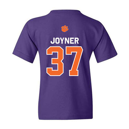 Clemson - NCAA Football : Davion Joyner - Classic Shersey Youth T-Shirt-1