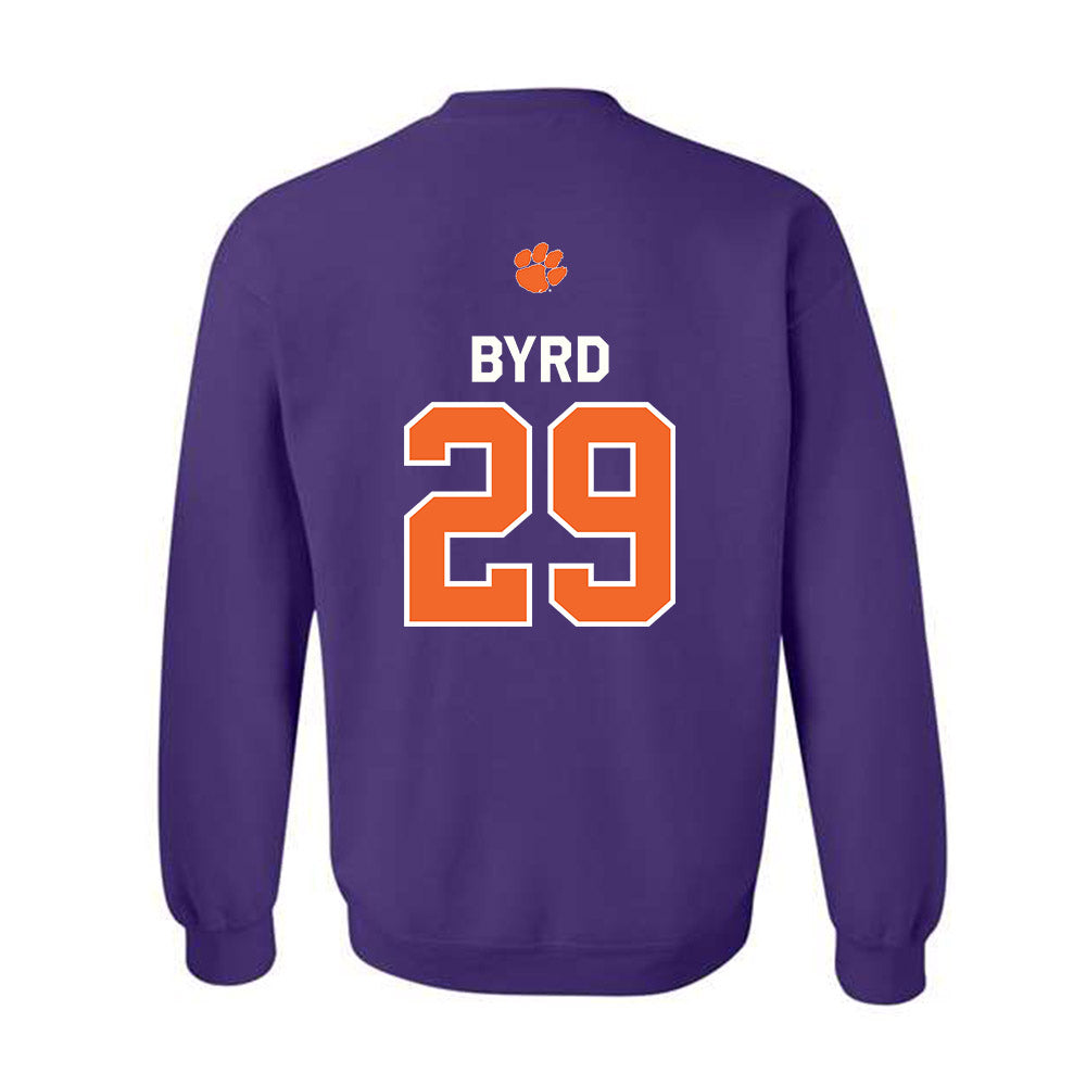 Clemson - NCAA Football : Chase Byrd - Classic Shersey Crewneck Sweatshirt-1
