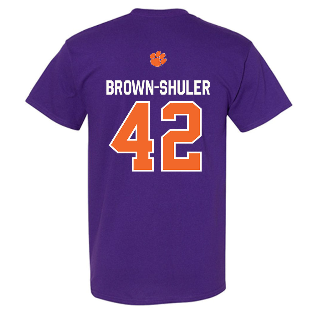 Clemson - NCAA Football : Hevin Brown-Shuler - Classic Shersey T-Shirt-1