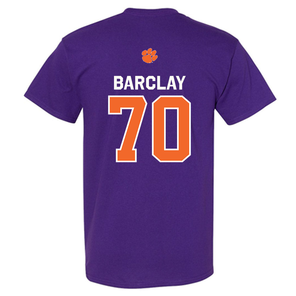 Clemson - NCAA Football : Chancellor Barclay - Classic Shersey T-Shirt-1