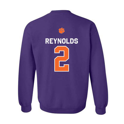 Clemson - NCAA Football : Tait Reynolds - Classic Shersey Crewneck Sweatshirt-1