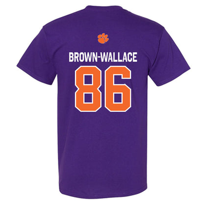 Clemson - NCAA Football : Jaylen Brown-Wallace - Classic Shersey T-Shirt-1